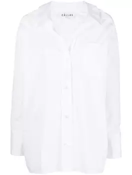 Cllas Milano рубашка Petra оверсайз, белый