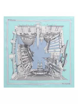 Cllas Milano шарф Roma, синий