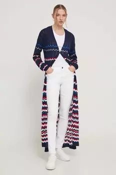 CLO кардиган Desigual, темно-синий