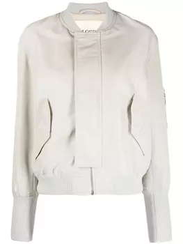 Closed бомбер на молнии, нейтральный цвет