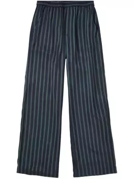 Closed брюки Winona в полоску, зеленый