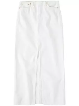 Closed длинная джинсовая юбка, белый