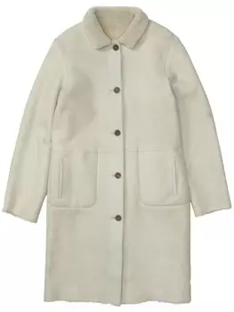 Closed двусторонняя шуба, серый