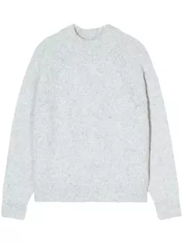 Closed джемпер с круглым вырезом и длинными рукавами, серый