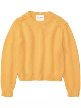 Closed джемпер с круглым вырезом, желтый