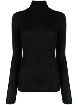 Closed джемпер в рубчик, черный