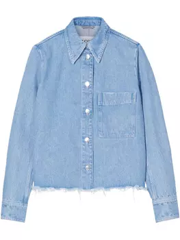 Closed джинсовая куртка-рубашка, синий