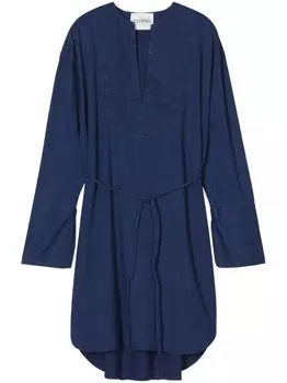 Closed джинсовое платье миди, синий