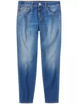 Closed джинсы скинни средней посадки, синий