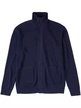 Closed фактурный кардиган из смесового льна, синий