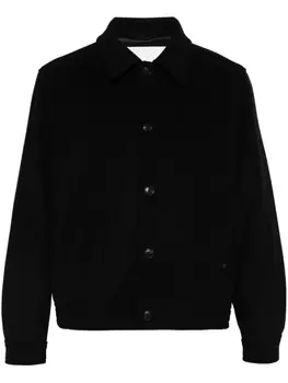 Closed фланелевый бомбер, черный