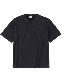 Closed футболка из органического хлопка с логотипом, черный