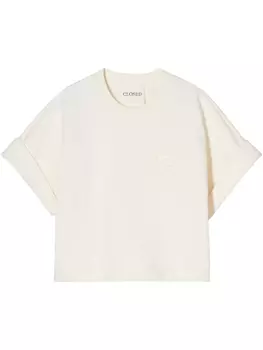 Closed футболка из смесового хлопка, нейтральный