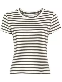Closed футболка в полоску, зеленый