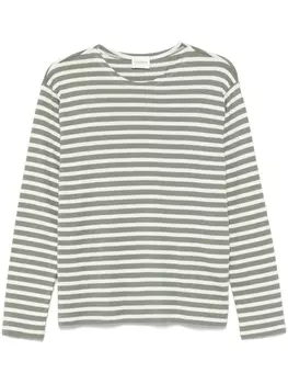 Closed футболка в полоску, зеленый