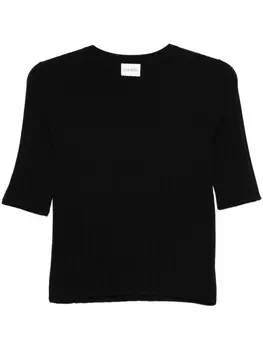 Closed футболка в рубчик, черный