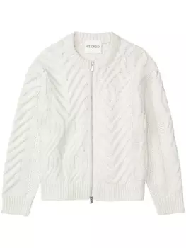 Closed кардиган на молнии, белый