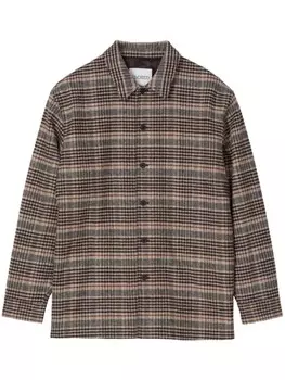 Closed клетчатая куртка-рубашка, серый