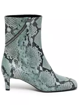 Closed кожаные ботинки, синий