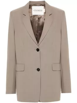 Closed однобортный блейзер Lola, серый