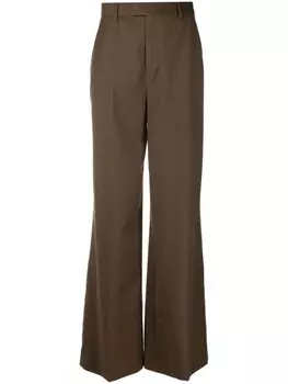 Closed прямые брюки с завышенной талией, коричневый