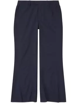 Closed расклешенные укороченные брюки Wharton, коричневый