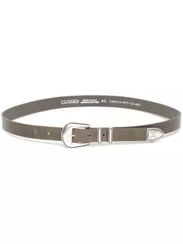 Closed ремень с пряжкой, зеленый