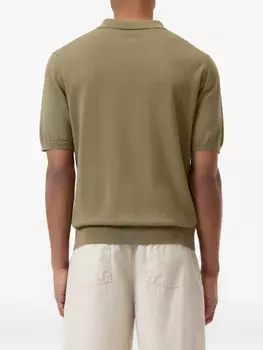 Closed рубашка поло с воротником на молнии, коричневый