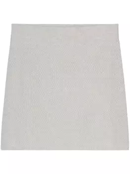 Closed шерстяная юбка мини, серый