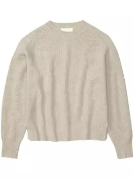 Closed шерстяной джемпер с круглым вырезом, серый