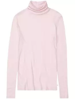 Closed шерстяной джемпер с высоким воротником, розовый