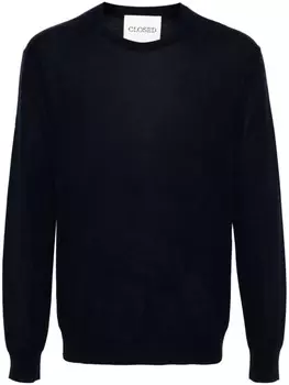 Closed шерстяной свитер, синий