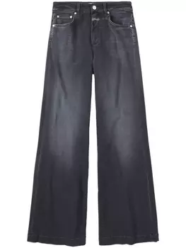 Closed широкие джинсы, черный