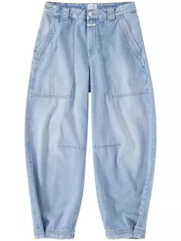 Closed широкие джинсы Rhannon средней посадки, синий