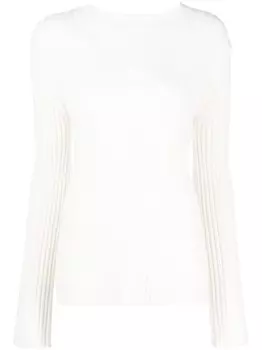 Closed топ в рубчик, серый