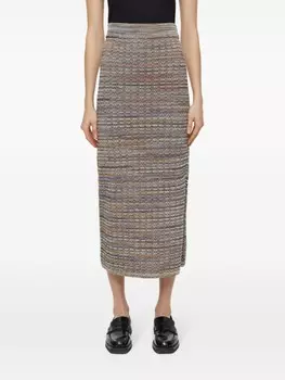 Closed трикотажная юбка-труба миди, нейтральный цвет