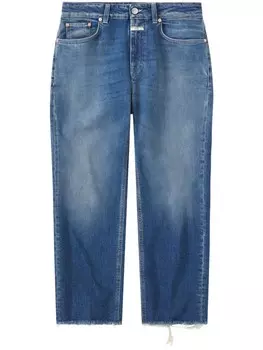 Closed укороченные джинсы Milo средней посадки, синий