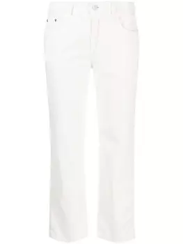 Closed укороченные вельветовые брюки Milo, белый