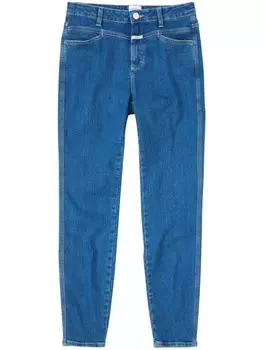 Closed узкие джинсы Skinny Pusher, синий