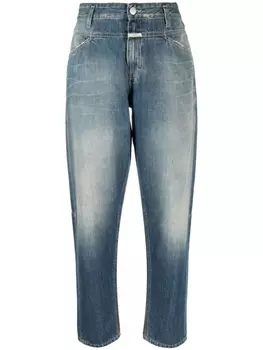 Closed зауженные джинсы X-Lent средней посадки, черный