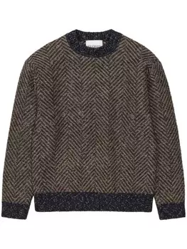 Closed жаккардовый свитер, серый