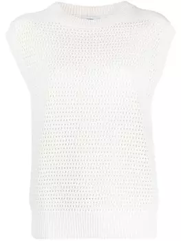 Closed жилет с круглым вырезом, серый