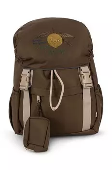 CLOVER SCHOOLBAG детский рюкзак Konges Sljd, бежевый