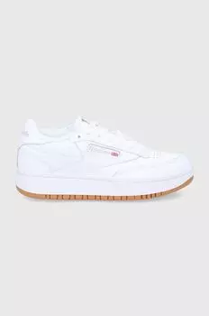 CLUB C DOUBLE кожаные кроссовки Reebok Classic, белый