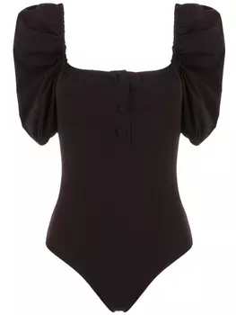 Clube Bossa купальник с объемными рукавами, черный