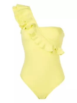 Clube Bossa купальник Siola с оборками, желтый