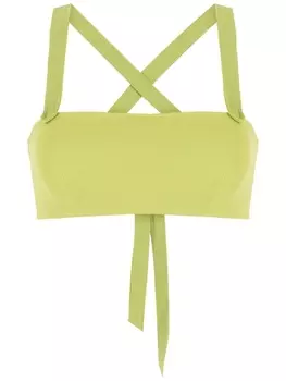 Clube Bossa лиф бикини Casall с перекрестными бретелями, зеленый