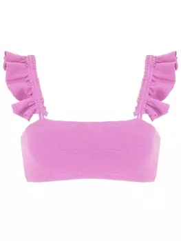 Clube Bossa лиф бикини Zarbo с оборками, розовый