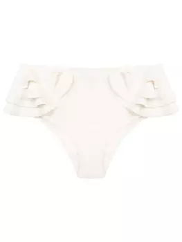 Clube Bossa плавки бикини Bandara с завышенной талией, белый