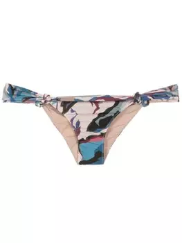 Clube Bossa плавки бикини Rings с камуфляжным принтом, мультиколор